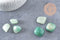 Pierre aventurine naturelle brute roulée 13~20 mm, x20 x50 x100 grammes (G0251)