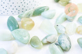 Pierre jade naturel roulé 15-32mm, pierre naturelle, litotherapie, sodalite naturelle, x20gr (G5783)