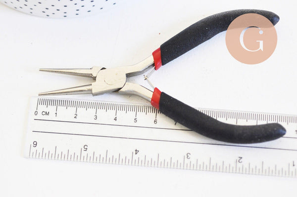 Pince à bout rond pour fabrication de bijoux, x1 (G5028)
