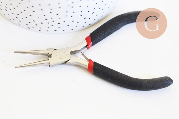 Pince à bout rond pour fabrication de bijoux, x1 (G5028)