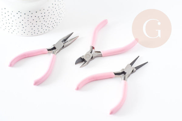 Pinces fabrication de bijoux x3 (G0381)