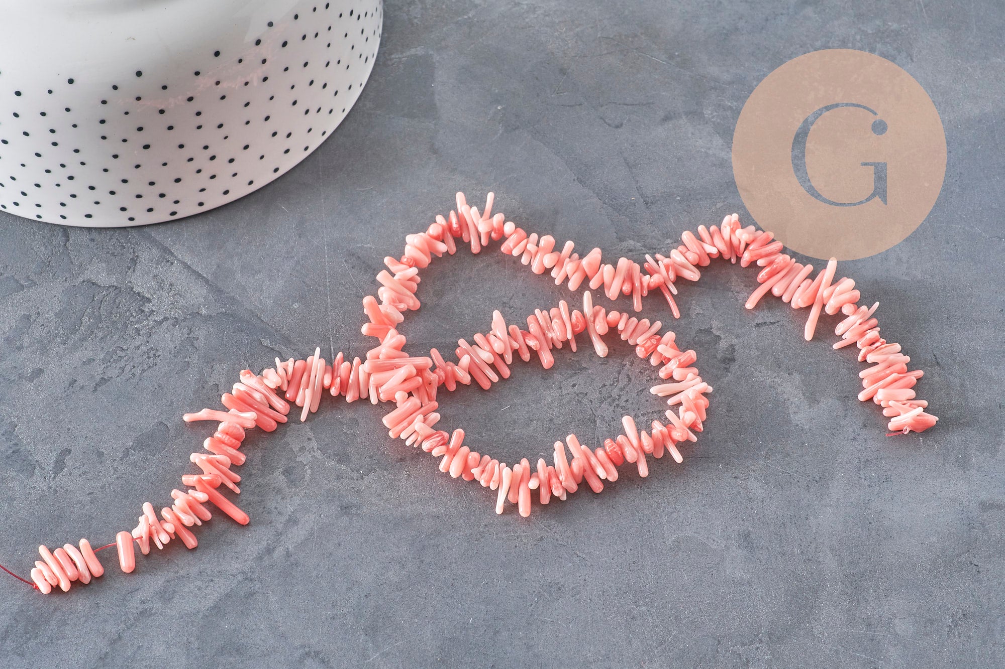 EP-pink coral beads, coral beads, jewelry making, natural coral, shell bead, pink shell, 38cm thread, G3089