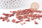 Sable chips pierre du soleil brute roulée 3-9mm non percé, x20gr (G0243)