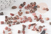 Sable chips pierre rhodonite naturelle 2-8mm non percé, x20gr x50gr (G2811)