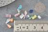 Sable verre multicolore 2.5~5mm non percé, x20gr (G5191)