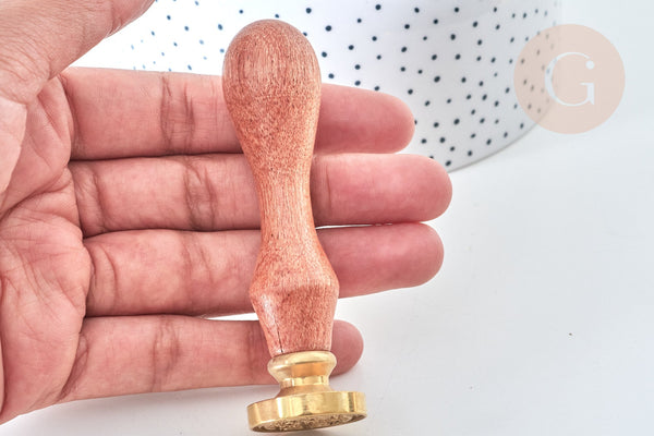 Sceau en metal lettre K cire à cacheter,personnalisation invitations DIY,25mm x1 G7745