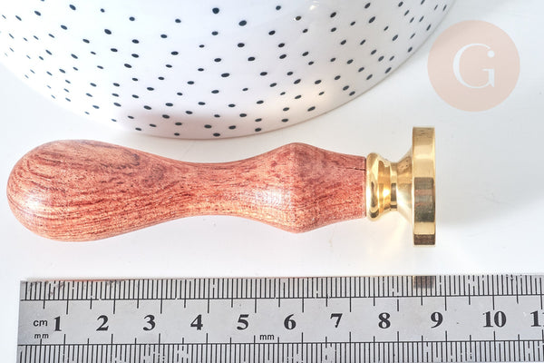 Sceau en metal lettre T cire à cacheter, personnalisation invitations DIY,25mm x1 G8431