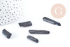 Tourmaline noire brute 20-35mm, x1 (G8285)