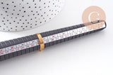Triboulet Baguier outil de mesure bagues doigts plastique, x1 (G10503)