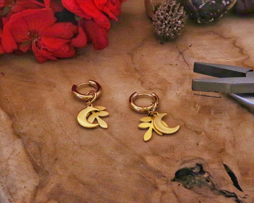 Créer des Boucles d'oreilles avec pampilles