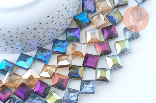 Cuentas de vidrio y cristal