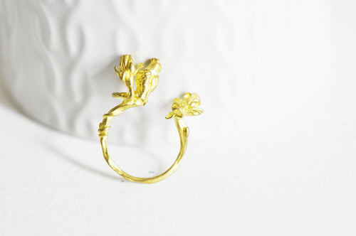Anillos de latón crudo