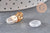 Protection Clips boucles d'oreilles silicone 4mm, x10 (G11090)