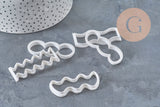 Emporte-Pièce barrette Pâte polymère 55mm, x1 VALIDE
