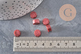 Bordeaux Sealing Wax Pellets, Custom Seal Making Supplies for DIY Wedding Seals and Invitations, x100 (G3281)