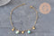 DIY Natural Amazonite Bracelet Kit, IP Gold Plated 304 Stainless Steel, x1 VALIDATED