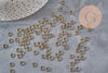 Anneaux de jonction laiton bronze 5mm/0.8mm, x5 grammes (G11353)