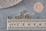 Anneaux de jonction laiton bronze 5mm/0.8mm, x5 grammes (G11353)