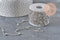304 stainless steel platinum satellite chain 4mm, x1 meter (G11336)