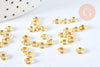Anneaux doubles ouverts ronds laiton fer 5mm, x1gr (G8038)