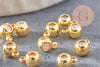 Attache bélière pour pendentif laiton doré 6x4mm, x5 (G10401)