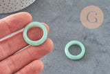 Bague aventurine naturelle 17-21mm, x1 (G11410)-Bague-Gingerlily Perles