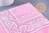 Bandana motif Cachemire Polyester 55cm, x1 (G10691)