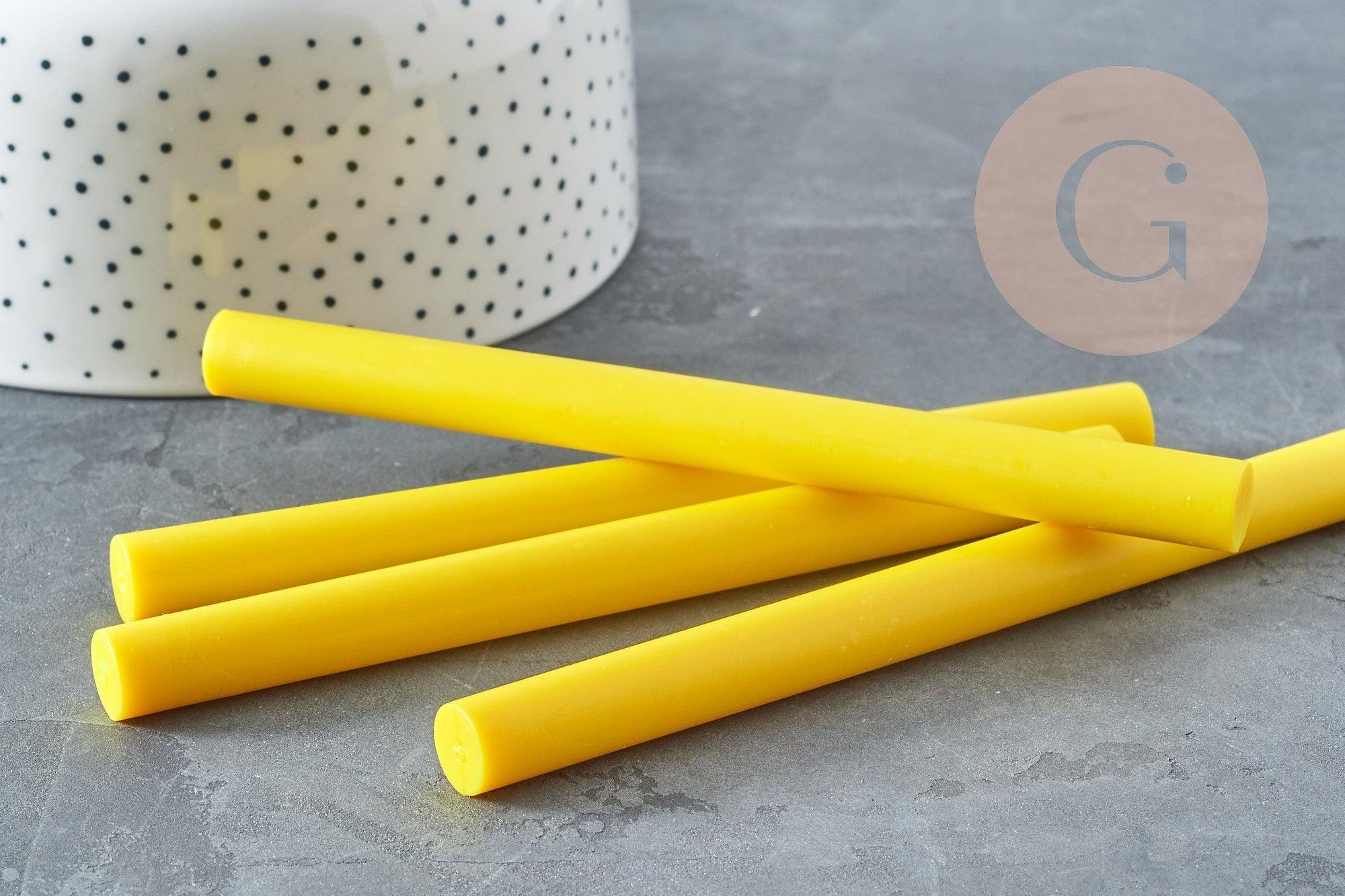 Baton de cire à cacheter jaune vif 135mm, x1 (G8912)