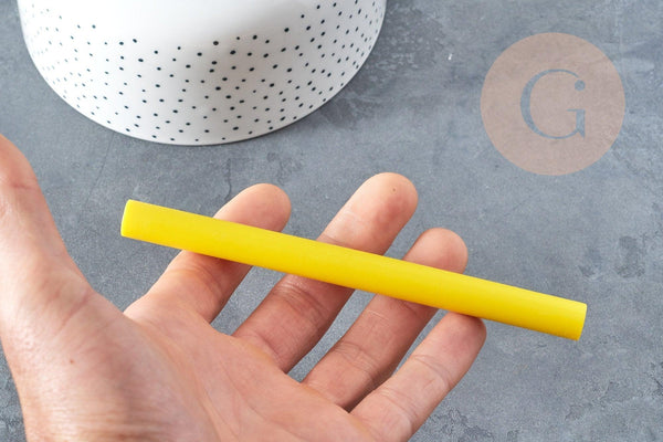 Baton de cire à cacheter jaune vif 135mm, x1 (G8912)