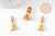 Breloque pièce échecs laiton, fournitures pour bijoux, breloques laiton brut , breloque bijoux,jeux d'échecs, x1, 20mm-G1493