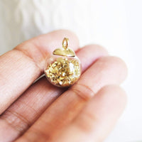 Bulle verre pour créations pendentif 16mm, x2 (G4156)