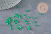 Cabujón marquesa navette jade natural verde 6x3mm, x1 (G11242)