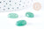 Cabochon ovale aventurine verte naturelle 14x10mm, x1 (G8668)