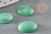 Cabochon ovale aventurine verte naturelle 16 x12mm, x1 (G4002)