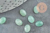 Cabochon ovale aventurine verte naturelle 8x6mm, x1 (G5060)