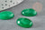 Cabochon ovale jade naturel vert citron 18 x13mm x1 (G0092)