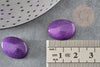 Cabochon ovale jade naturel viole 18x13mm, x1 (G2262)