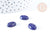 Cabochon ovale lapis lazuli naturel 14x10mm, x1 (G8671)