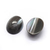 Cabochon ovale nacre noire naturel 8x6mm, x1 (G1083)