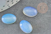 Cabochon ovale opalite blanche 14x10mm, x1 (G1564)