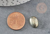 Cabochon ovale pyrite grise naturelle 14 x10mm, x1 (G2224)