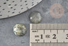Cabochon rond labradorite naturelle 10mm, x1 (G5021)