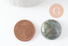 Cabochon rond labradorite naturelle 20mm, x1 (G9614)