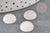 Cabochon rond quartz rose naturelle 12mm, x1 (G1777)