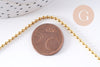 Chaine boule métal 1.8mm x 5 mètres (G10589)