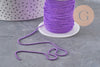 Chaine boule violette, fourniture créative, chaine bijou, création bijoux,chaine boule, chaine couleur,1.5mm, 5 mètres,G2679