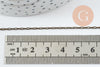 Chaine laiton forçat bronze 1.5mm, x5 metres (G9987)