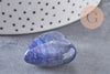 Coeur lapis lazulis naturel roulé 29.5mm, x1 (G6774)