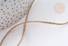Corde de jute beige 1~2mm, x5 mètres (G7982)