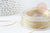 Cordon Métallique doré clair polyester 1mm, x1 mètre (G9094)